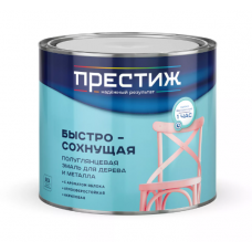 Эмаль акриловая ярко-зелёная полуглянцевая 1.9 кг Престиж